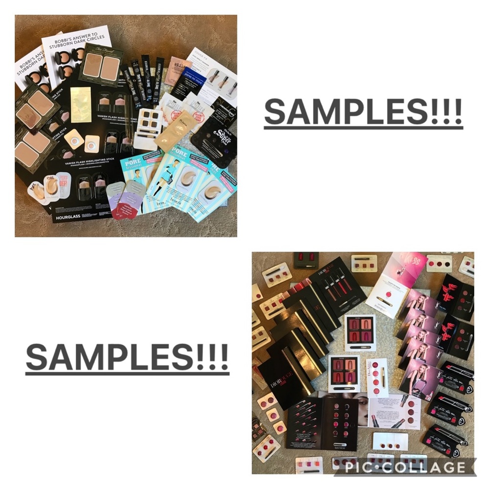 149 Lip Samples & 62 Highlighter Pore Bronzer + 😱